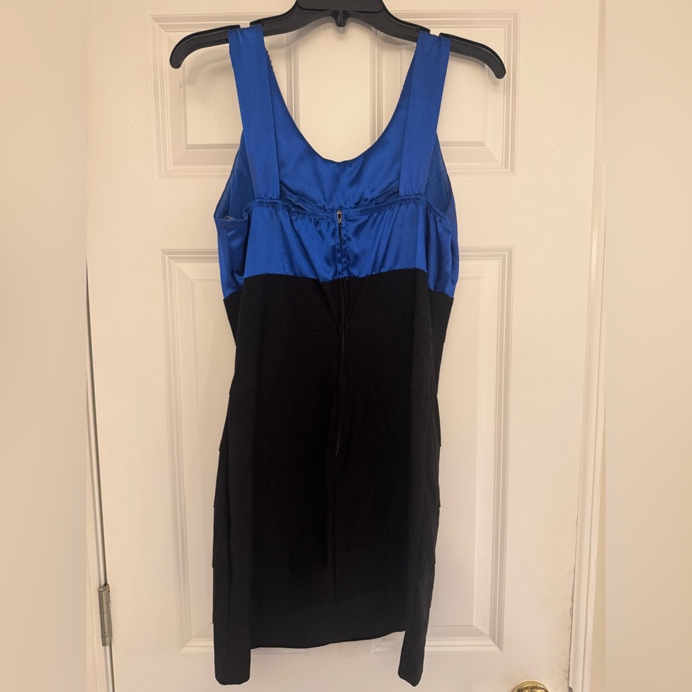 Trixxi Royal Blue and Black Dress - Picture 5 of 6